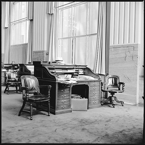 [Office Interiors, for the Series "Vintage Office Furniture", Fortune Magazine, August 1953], Walker Evans (American, St. Louis, Missouri 1903–1975 New Haven, Connecticut), Film negatives