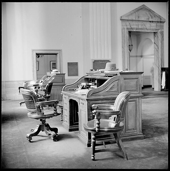 [Office Interiors, for the Series "Vintage Office Furniture", Fortune Magazine, August 1953], Walker Evans (American, St. Louis, Missouri 1903–1975 New Haven, Connecticut), Film negatives