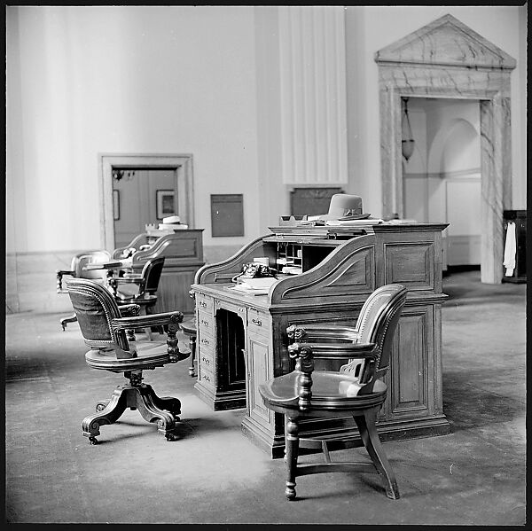 [Office Interiors, for the Series "Vintage Office Furniture", Fortune Magazine, August 1953], Walker Evans (American, St. Louis, Missouri 1903–1975 New Haven, Connecticut), Film negatives
