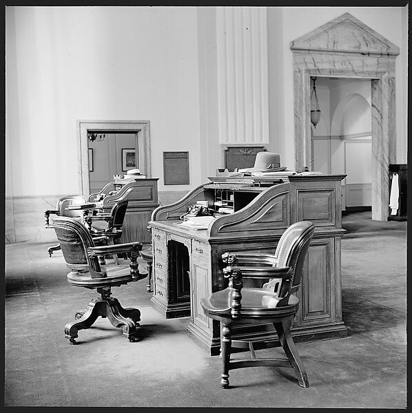 [Office Interiors, for the Series "Vintage Office Furniture", Fortune Magazine, August 1953], Walker Evans (American, St. Louis, Missouri 1903–1975 New Haven, Connecticut), Film negatives