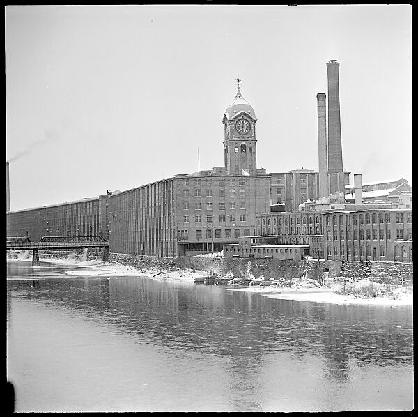[85 Views of Massachusetts Wool Mills and Surrounding Area, Commissioned by Fortune Magazine for "The Twilight of American Woolen", Published March 1954], Walker Evans (American, St. Louis, Missouri 1903–1975 New Haven, Connecticut), Film negative