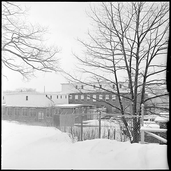 [85 Views of Massachusetts Wool Mills and Surrounding Area, Commissioned by Fortune Magazine for "The Twilight of American Woolen", Published March 1954], Walker Evans (American, St. Louis, Missouri 1903–1975 New Haven, Connecticut), Film negative