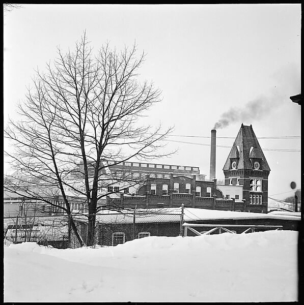 [85 Views of Massachusetts Wool Mills and Surrounding Area, Commissioned by Fortune Magazine for "The Twilight of American Woolen", Published March 1954], Walker Evans (American, St. Louis, Missouri 1903–1975 New Haven, Connecticut), Film negative