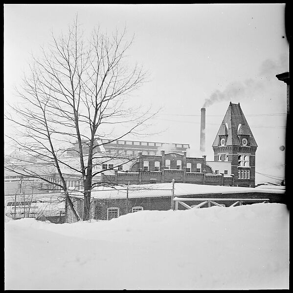 [85 Views of Massachusetts Wool Mills and Surrounding Area, Commissioned by Fortune Magazine for "The Twilight of American Woolen", Published March 1954], Walker Evans (American, St. Louis, Missouri 1903–1975 New Haven, Connecticut), Film negative