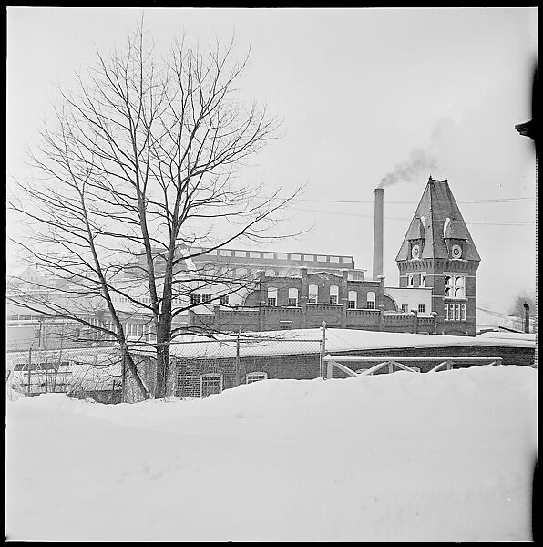 [85 Views of Massachusetts Wool Mills and Surrounding Area, Commissioned by Fortune Magazine for "The Twilight of American Woolen", Published March 1954], Walker Evans (American, St. Louis, Missouri 1903–1975 New Haven, Connecticut), Film negative