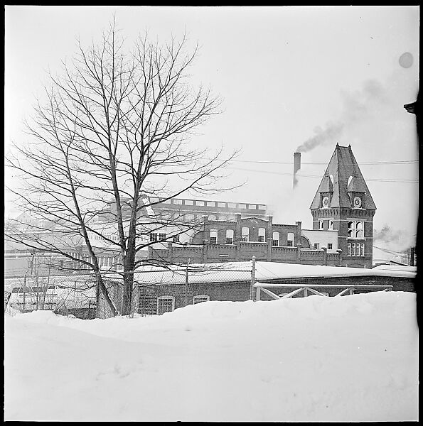 [85 Views of Massachusetts Wool Mills and Surrounding Area, Commissioned by Fortune Magazine for "The Twilight of American Woolen", Published March 1954], Walker Evans (American, St. Louis, Missouri 1903–1975 New Haven, Connecticut), Film negative
