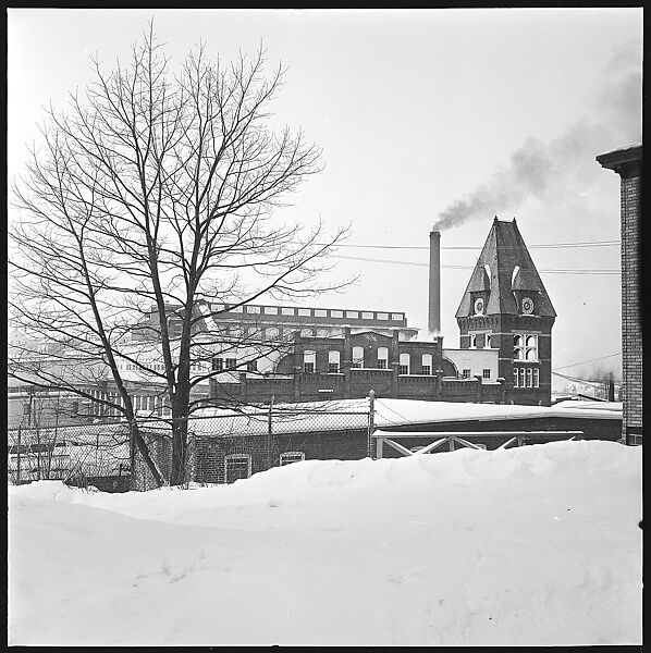 [85 Views of Massachusetts Wool Mills and Surrounding Area, Commissioned by Fortune Magazine for "The Twilight of American Woolen", Published March 1954], Walker Evans (American, St. Louis, Missouri 1903–1975 New Haven, Connecticut), Film negative