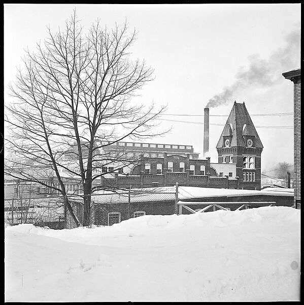 [85 Views of Massachusetts Wool Mills and Surrounding Area, Commissioned by Fortune Magazine for "The Twilight of American Woolen", Published March 1954], Walker Evans (American, St. Louis, Missouri 1903–1975 New Haven, Connecticut), Film negative