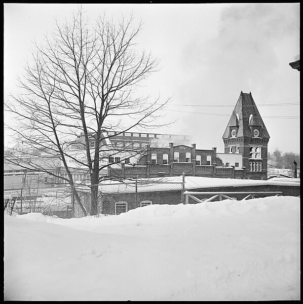[85 Views of Massachusetts Wool Mills and Surrounding Area, Commissioned by Fortune Magazine for "The Twilight of American Woolen", Published March 1954], Walker Evans (American, St. Louis, Missouri 1903–1975 New Haven, Connecticut), Film negative
