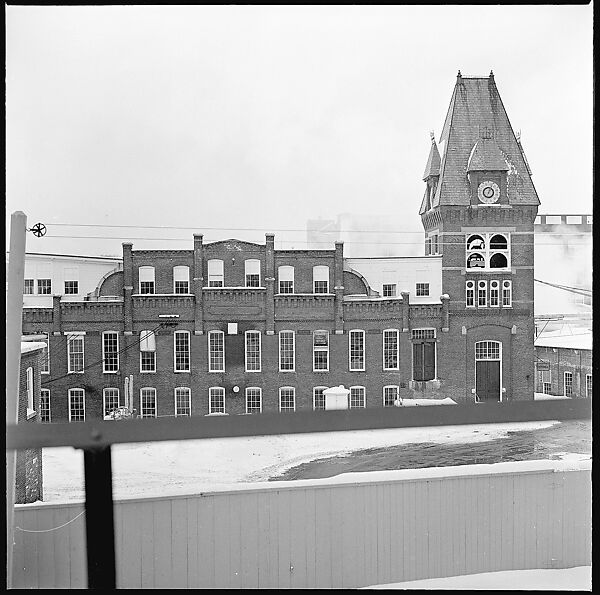 [85 Views of Massachusetts Wool Mills and Surrounding Area, Commissioned by Fortune Magazine for "The Twilight of American Woolen", Published March 1954], Walker Evans (American, St. Louis, Missouri 1903–1975 New Haven, Connecticut), Film negative