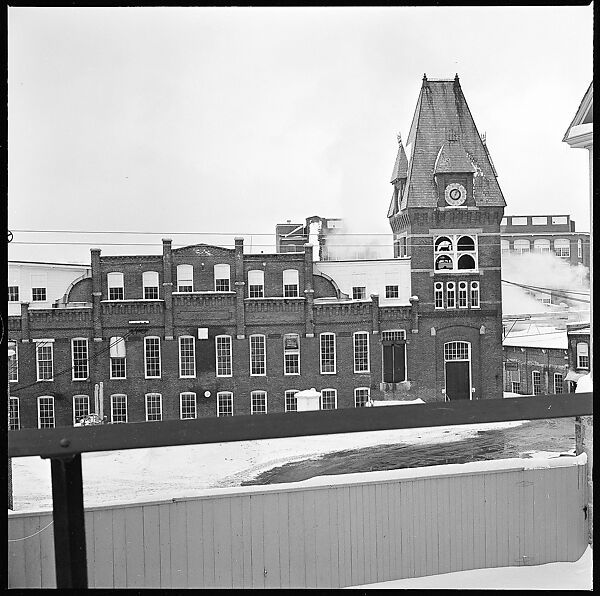 [85 Views of Massachusetts Wool Mills and Surrounding Area, Commissioned by Fortune Magazine for "The Twilight of American Woolen", Published March 1954], Walker Evans (American, St. Louis, Missouri 1903–1975 New Haven, Connecticut), Film negative