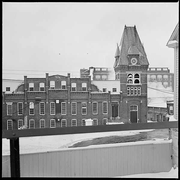 [85 Views of Massachusetts Wool Mills and Surrounding Area, Commissioned by Fortune Magazine for "The Twilight of American Woolen", Published March 1954], Walker Evans (American, St. Louis, Missouri 1903–1975 New Haven, Connecticut), Film negative