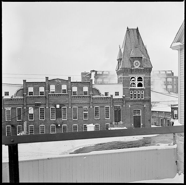 [85 Views of Massachusetts Wool Mills and Surrounding Area, Commissioned by Fortune Magazine for "The Twilight of American Woolen", Published March 1954], Walker Evans (American, St. Louis, Missouri 1903–1975 New Haven, Connecticut), Film negative