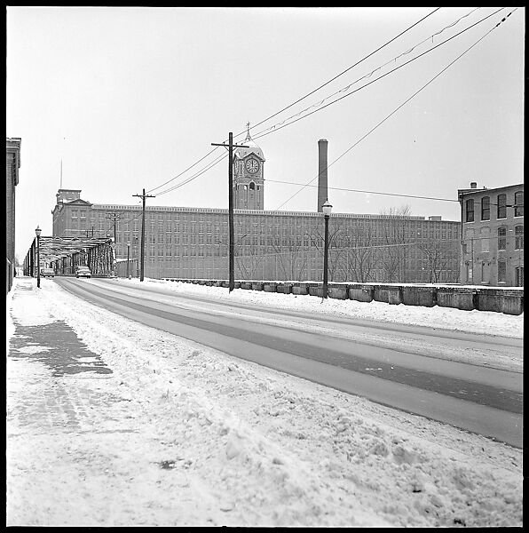 [85 Views of Massachusetts Wool Mills and Surrounding Area, Commissioned by Fortune Magazine for "The Twilight of American Woolen", Published March 1954], Walker Evans (American, St. Louis, Missouri 1903–1975 New Haven, Connecticut), Film negative