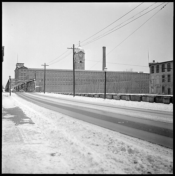 [85 Views of Massachusetts Wool Mills and Surrounding Area, Commissioned by Fortune Magazine for "The Twilight of American Woolen", Published March 1954], Walker Evans (American, St. Louis, Missouri 1903–1975 New Haven, Connecticut), Film negative