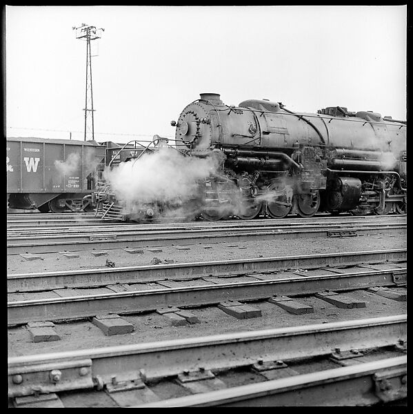 [101 Studies of Locomotives, Commissioned by Fortune Magazine for "The Last of Railroad Steam", Published September 1958], Walker Evans (American, St. Louis, Missouri 1903–1975 New Haven, Connecticut), Film negative