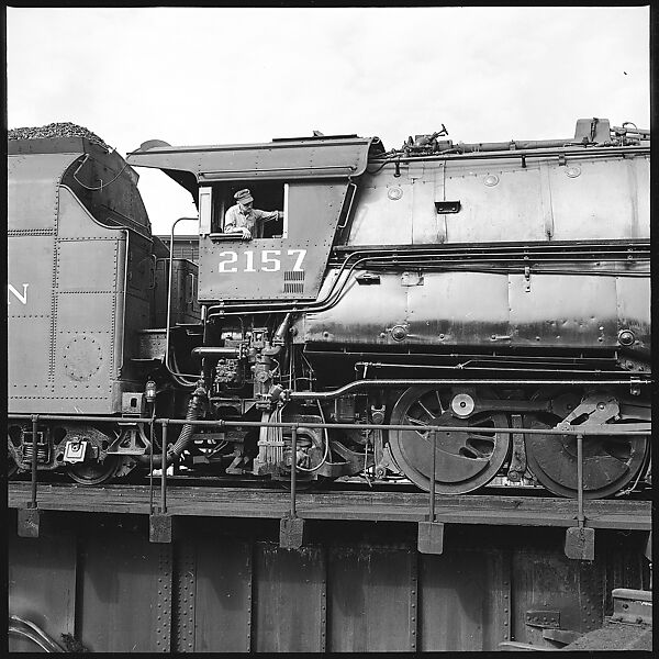 [101 Studies of Locomotives, Commissioned by Fortune Magazine for "The Last of Railroad Steam", Published September 1958], Walker Evans (American, St. Louis, Missouri 1903–1975 New Haven, Connecticut), Film negative