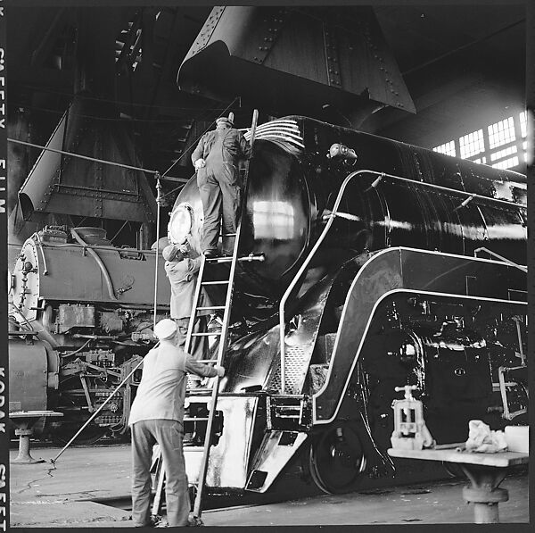 [101 Studies of Locomotives, Commissioned by Fortune Magazine for "The Last of Railroad Steam", Published September 1958], Walker Evans (American, St. Louis, Missouri 1903–1975 New Haven, Connecticut), Film negative