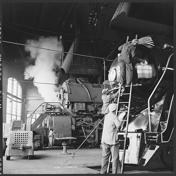 [101 Studies of Locomotives, Commissioned by Fortune Magazine for "The Last of Railroad Steam", Published September 1958], Walker Evans (American, St. Louis, Missouri 1903–1975 New Haven, Connecticut), Film negative
