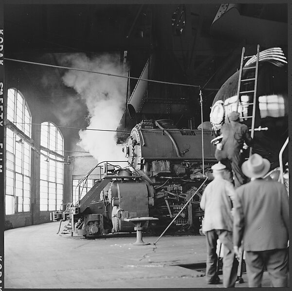 [101 Studies of Locomotives, Commissioned by Fortune Magazine for "The Last of Railroad Steam", Published September 1958], Walker Evans (American, St. Louis, Missouri 1903–1975 New Haven, Connecticut), Film negative