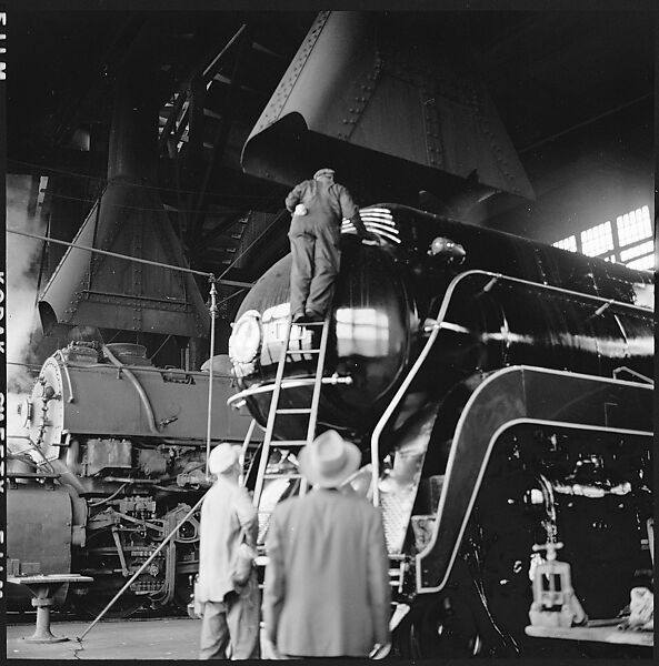 [101 Studies of Locomotives, Commissioned by Fortune Magazine for "The Last of Railroad Steam", Published September 1958], Walker Evans (American, St. Louis, Missouri 1903–1975 New Haven, Connecticut), Film negative