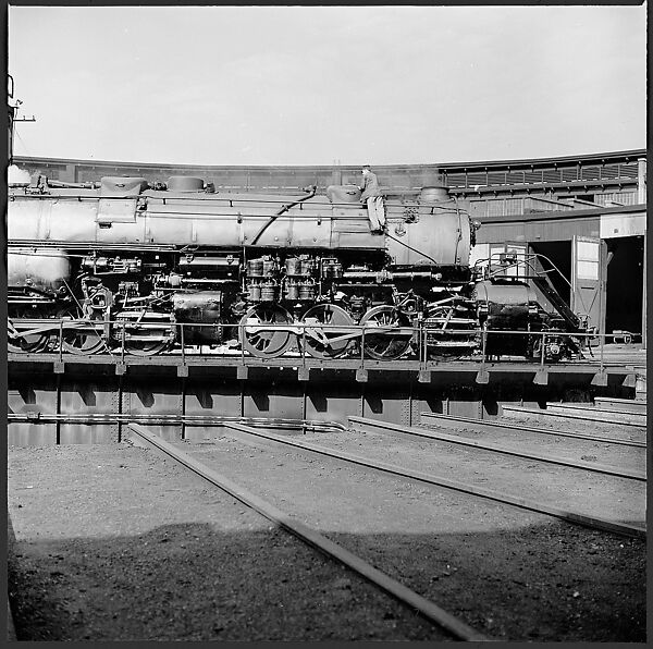 [101 Studies of Locomotives, Commissioned by Fortune Magazine for "The Last of Railroad Steam", Published September 1958], Walker Evans (American, St. Louis, Missouri 1903–1975 New Haven, Connecticut), Film negative
