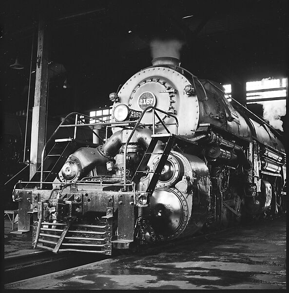 [101 Studies of Locomotives, Commissioned by Fortune Magazine for "The Last of Railroad Steam", Published September 1958], Walker Evans (American, St. Louis, Missouri 1903–1975 New Haven, Connecticut), Film negative