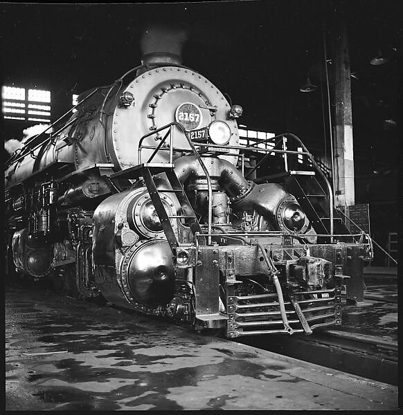 [101 Studies of Locomotives, Commissioned by Fortune Magazine for "The Last of Railroad Steam", Published September 1958], Walker Evans (American, St. Louis, Missouri 1903–1975 New Haven, Connecticut), Film negative