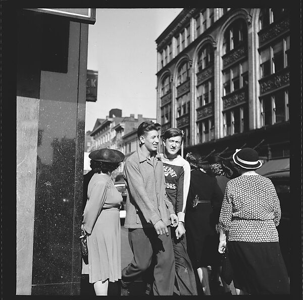 [80 Views of Bridgeport, Connecticut, Including: Pedestrians, Shoppers, Storefronts, and Remington Munitions Factory Workers, Commissioned by Fortune Magazine for "In Bridgeport's War Factories", Published September 1941], Walker Evans (American, St. Louis, Missouri 1903–1975 New Haven, Connecticut), Film negative