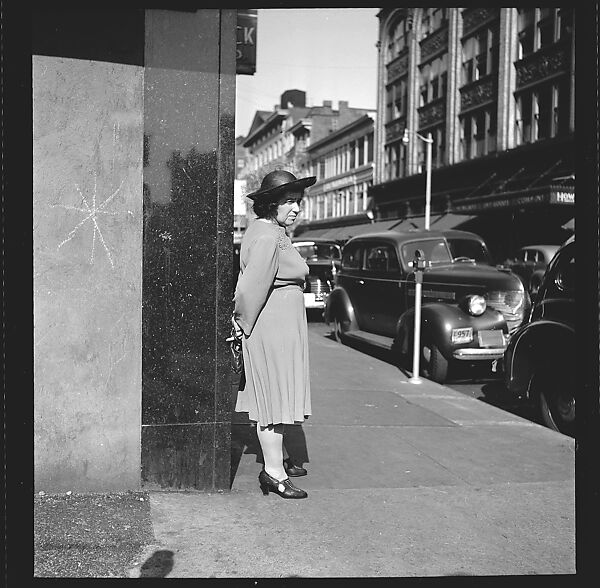 [80 Views of Bridgeport, Connecticut, Including: Pedestrians, Shoppers, Storefronts, and Remington Munitions Factory Workers, Commissioned by Fortune Magazine for "In Bridgeport's War Factories", Published September 1941], Walker Evans (American, St. Louis, Missouri 1903–1975 New Haven, Connecticut), Film negative