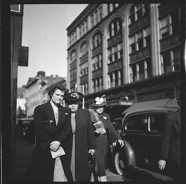 [80 Views of Bridgeport, Connecticut, Including: Pedestrians, Shoppers, Storefronts, and Remington Munitions Factory Workers, Commissioned by Fortune Magazine for "In Bridgeport's War Factories", Published September 1941], Walker Evans (American, St. Louis, Missouri 1903–1975 New Haven, Connecticut), Film negative