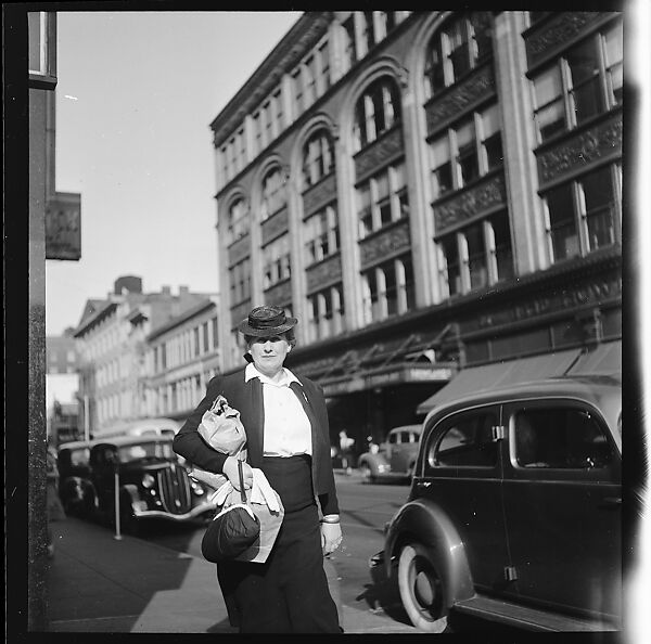 [80 Views of Bridgeport, Connecticut, Including: Pedestrians, Shoppers, Storefronts, and Remington Munitions Factory Workers, Commissioned by Fortune Magazine for "In Bridgeport's War Factories", Published September 1941], Walker Evans (American, St. Louis, Missouri 1903–1975 New Haven, Connecticut), Film negative