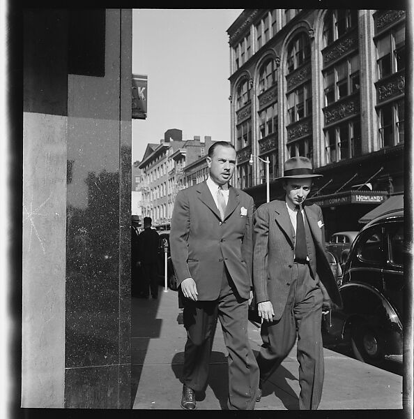 [80 Views of Bridgeport, Connecticut, Including: Pedestrians, Shoppers, Storefronts, and Remington Munitions Factory Workers, Commissioned by Fortune Magazine for "In Bridgeport's War Factories", Published September 1941], Walker Evans (American, St. Louis, Missouri 1903–1975 New Haven, Connecticut), Film negative