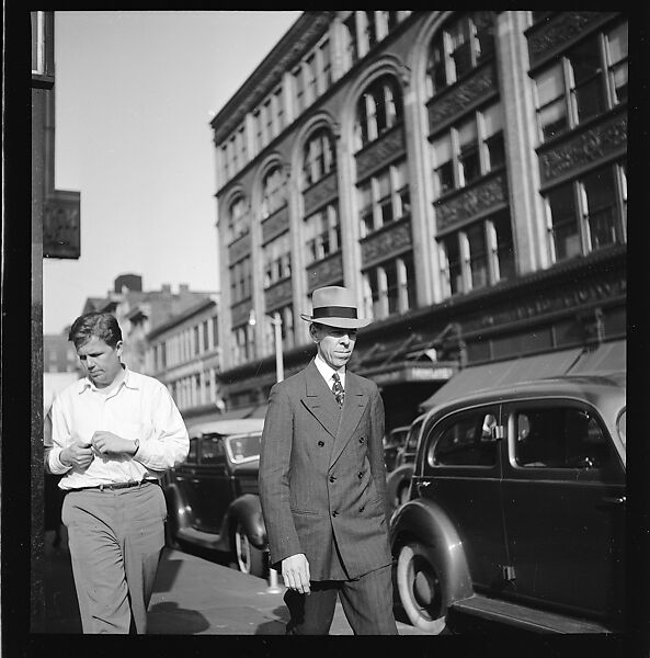 [80 Views of Bridgeport, Connecticut, Including: Pedestrians, Shoppers, Storefronts, and Remington Munitions Factory Workers, Commissioned by Fortune Magazine for "In Bridgeport's War Factories", Published September 1941], Walker Evans (American, St. Louis, Missouri 1903–1975 New Haven, Connecticut), Film negative