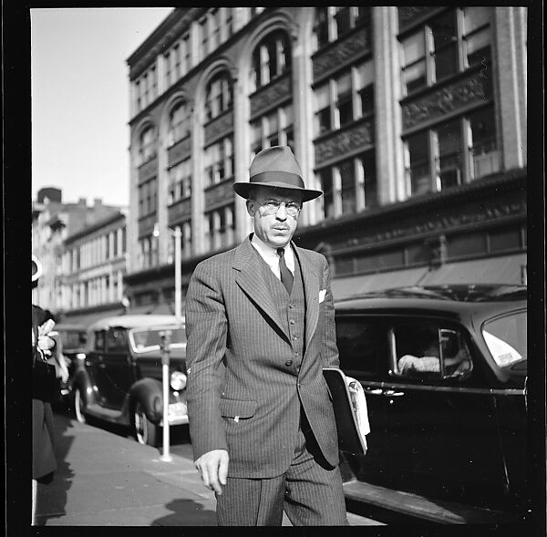 [80 Views of Bridgeport, Connecticut, Including: Pedestrians, Shoppers, Storefronts, and Remington Munitions Factory Workers, Commissioned by Fortune Magazine for "In Bridgeport's War Factories", Published September 1941], Walker Evans (American, St. Louis, Missouri 1903–1975 New Haven, Connecticut), Film negative