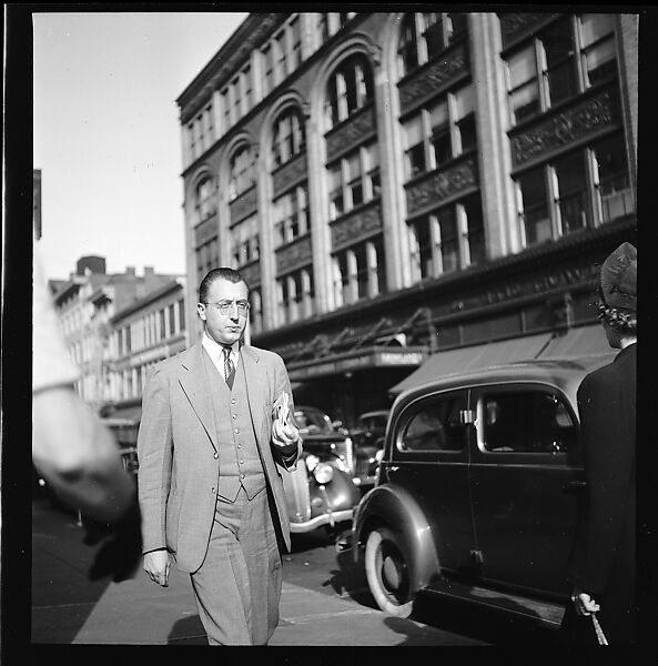 [80 Views of Bridgeport, Connecticut, Including: Pedestrians, Shoppers, Storefronts, and Remington Munitions Factory Workers, Commissioned by Fortune Magazine for "In Bridgeport's War Factories", Published September 1941], Walker Evans (American, St. Louis, Missouri 1903–1975 New Haven, Connecticut), Film negative