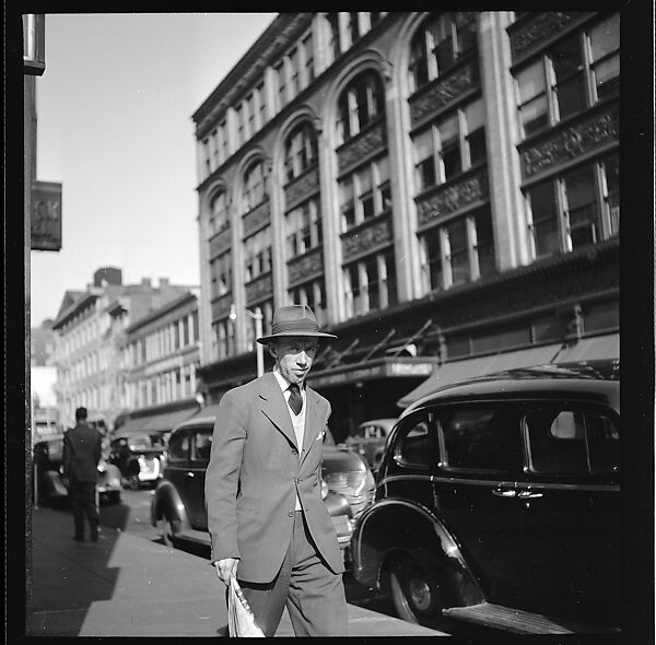 [80 Views of Bridgeport, Connecticut, Including: Pedestrians, Shoppers, Storefronts, and Remington Munitions Factory Workers, Commissioned by Fortune Magazine for "In Bridgeport's War Factories", Published September 1941], Walker Evans (American, St. Louis, Missouri 1903–1975 New Haven, Connecticut), Film negative