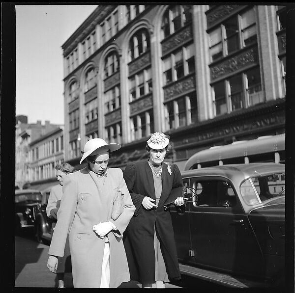 [80 Views of Bridgeport, Connecticut, Including: Pedestrians, Shoppers, Storefronts, and Remington Munitions Factory Workers, Commissioned by Fortune Magazine for "In Bridgeport's War Factories", Published September 1941], Walker Evans (American, St. Louis, Missouri 1903–1975 New Haven, Connecticut), Film negative