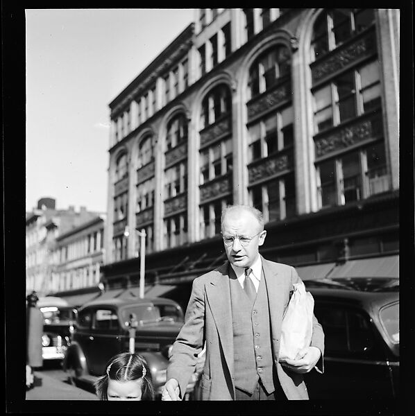 [80 Views of Bridgeport, Connecticut, Including: Pedestrians, Shoppers, Storefronts, and Remington Munitions Factory Workers, Commissioned by Fortune Magazine for "In Bridgeport's War Factories", Published September 1941], Walker Evans (American, St. Louis, Missouri 1903–1975 New Haven, Connecticut), Film negative