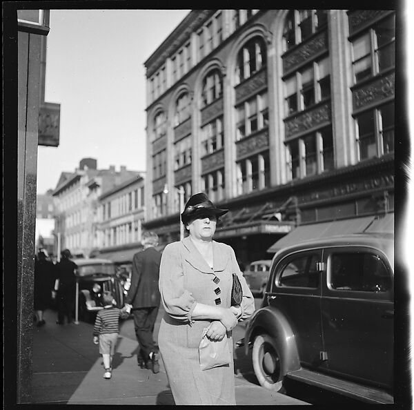 [80 Views of Bridgeport, Connecticut, Including: Pedestrians, Shoppers, Storefronts, and Remington Munitions Factory Workers, Commissioned by Fortune Magazine for "In Bridgeport's War Factories", Published September 1941], Walker Evans (American, St. Louis, Missouri 1903–1975 New Haven, Connecticut), Film negative