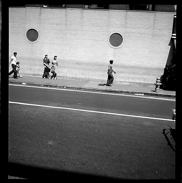 [80 Views of Bridgeport, Connecticut, Including: Pedestrians, Shoppers, Storefronts, and Remington Munitions Factory Workers, Commissioned by Fortune Magazine for "In Bridgeport's War Factories", Published September 1941], Walker Evans (American, St. Louis, Missouri 1903–1975 New Haven, Connecticut), Film negative