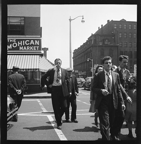 [80 Views of Bridgeport, Connecticut, Including: Pedestrians, Shoppers, Storefronts, and Remington Munitions Factory Workers, Commissioned by Fortune Magazine for "In Bridgeport's War Factories", Published September 1941], Walker Evans (American, St. Louis, Missouri 1903–1975 New Haven, Connecticut), Film negative