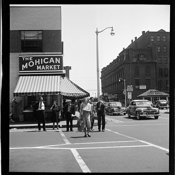 [80 Views of Bridgeport, Connecticut, Including: Pedestrians, Shoppers, Storefronts, and Remington Munitions Factory Workers, Commissioned by Fortune Magazine for "In Bridgeport's War Factories", Published September 1941], Walker Evans (American, St. Louis, Missouri 1903–1975 New Haven, Connecticut), Film negative