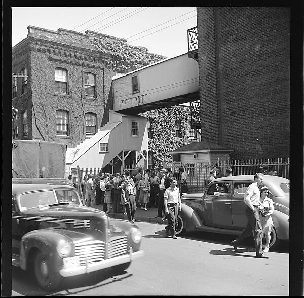 [80 Views of Bridgeport, Connecticut, Including: Pedestrians, Shoppers, Storefronts, and Remington Munitions Factory Workers, Commissioned by Fortune Magazine for "In Bridgeport's War Factories", Published September 1941], Walker Evans (American, St. Louis, Missouri 1903–1975 New Haven, Connecticut), Film negative