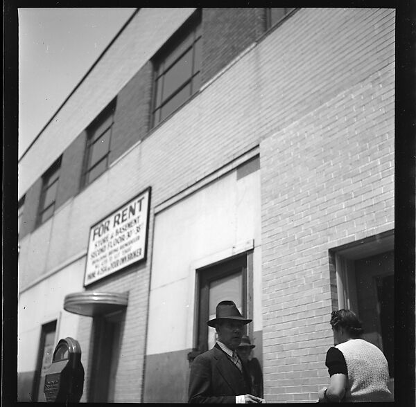 [80 Views of Bridgeport, Connecticut, Including: Pedestrians, Shoppers, Storefronts, and Remington Munitions Factory Workers, Commissioned by Fortune Magazine for "In Bridgeport's War Factories", Published September 1941], Walker Evans (American, St. Louis, Missouri 1903–1975 New Haven, Connecticut), Film negative