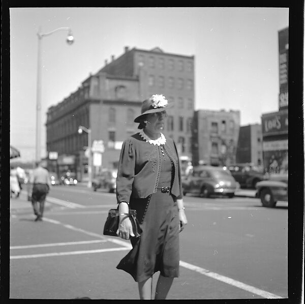 [80 Views of Bridgeport, Connecticut, Including: Pedestrians, Shoppers, Storefronts, and Remington Munitions Factory Workers, Commissioned by Fortune Magazine for "In Bridgeport's War Factories", Published September 1941], Walker Evans (American, St. Louis, Missouri 1903–1975 New Haven, Connecticut), Film negative