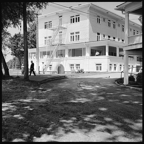[135 Views and Studies of Harbor Point Club, Michigan, Including: Resort Architecture, Party Scenes, and Portraits, Commissioned by Fortune Magazine for "Summer at Harbor Point", Published July 1960], Walker Evans (American, St. Louis, Missouri 1903–1975 New Haven, Connecticut), Film negative