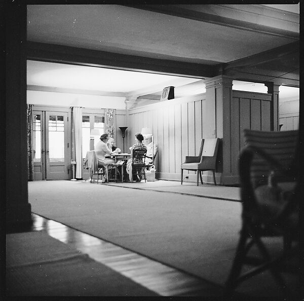 [135 Views and Studies of Harbor Point Club, Michigan, Including: Resort Architecture, Party Scenes, and Portraits, Commissioned by Fortune Magazine for "Summer at Harbor Point", Published July 1960], Walker Evans (American, St. Louis, Missouri 1903–1975 New Haven, Connecticut), Film negative