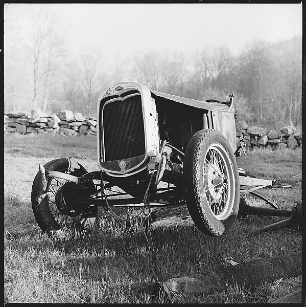[12 Studies of Junked Automobiles, Commissioned by Fortune Magazine for "The Auto Junkyard", Published April 1962], Walker Evans (American, St. Louis, Missouri 1903–1975 New Haven, Connecticut), Film negative 