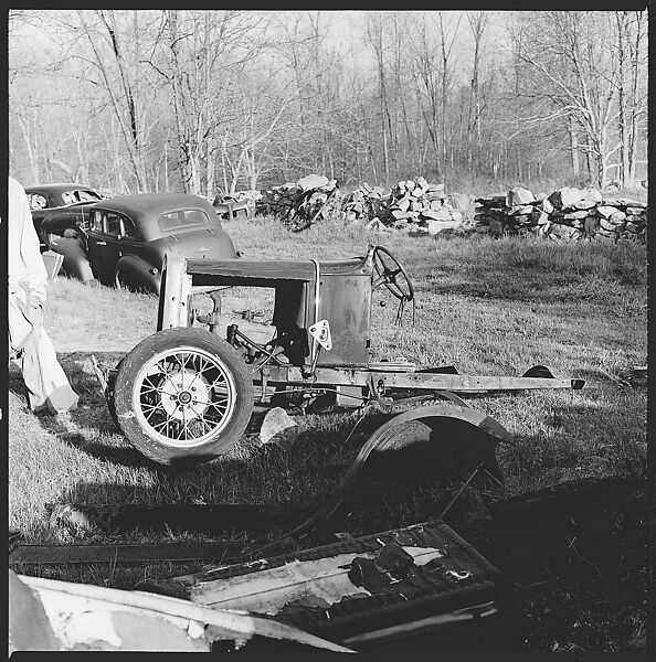 [12 Studies of Junked Automobiles, Commissioned by Fortune Magazine for "The Auto Junkyard", Published April 1962], Walker Evans (American, St. Louis, Missouri 1903–1975 New Haven, Connecticut), Film negative